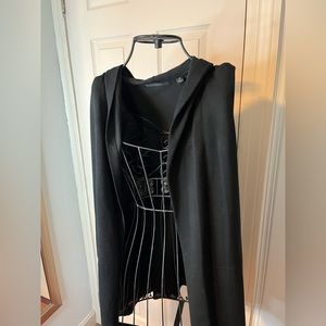 Cyrus black hoodie sport coverup Xl